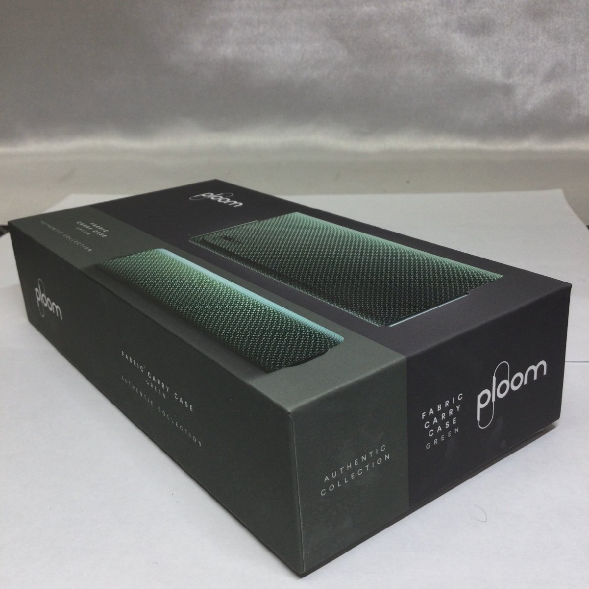 【未使用品/TO】Ploom X ADVANCED プルーム・エックス・ファブリック・キャリーケース グリーン 純正 アクセサリー　MZ0427/0005_画像2