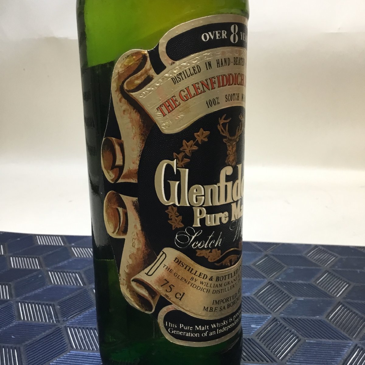 【お酒/未開栓/CH】GLENFIDDICH グレンフィディック 8年 PURE MALT ピュアモルト スコッチ ウイスキー 750ml 43％ 古酒 MZ0428/0015の画像5