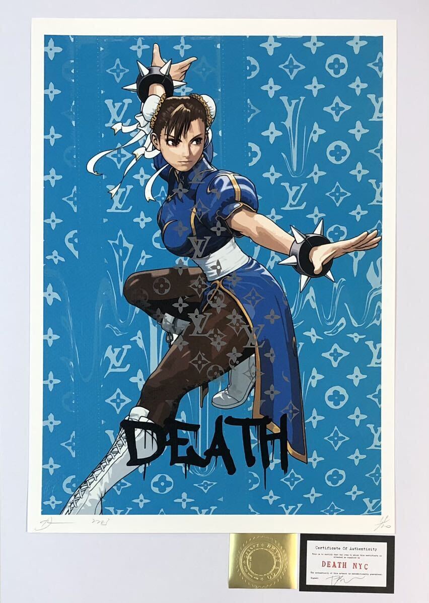 Yahoo!オークション - DEATH NYC アートポスター 世界限定100枚 Yahoo!オークション - DEATH NYC アートポスター 世界限定100枚