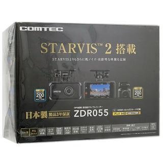 【新品未開封・メーカー3年保証】●コムテック STARVIS 2 搭載 前後2カメラ 高性能ドライブレコーダー ZDR055＋駐車監視コード(HDROP-14)●の画像2