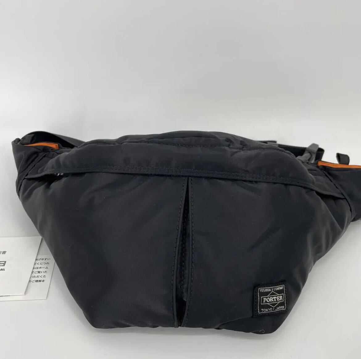 【新品】 PORTER ポーター ボディバッグ ウエストバッグ 吉田カバン ナイロン ブラック