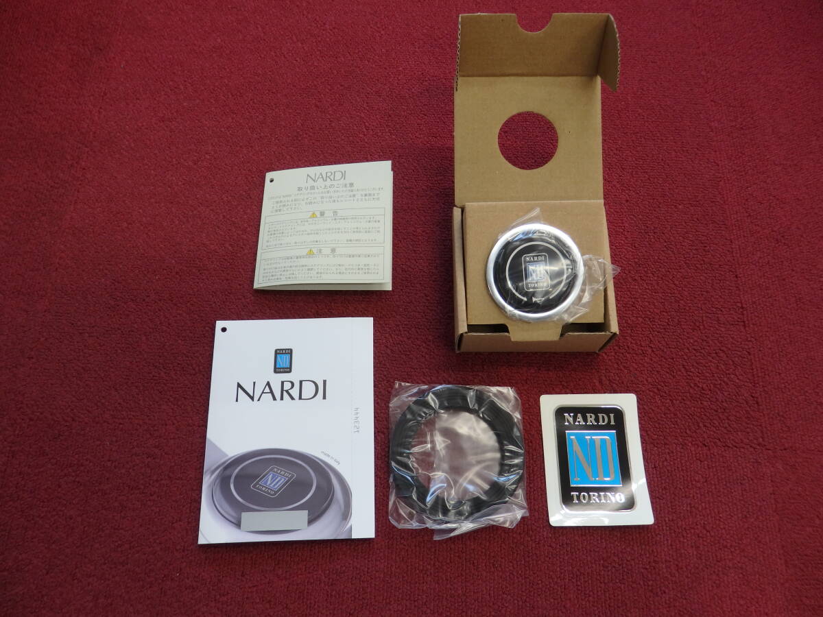 ナルディー 正規品ステアリングホーンボタン NARDI 新品未使用品の画像3
