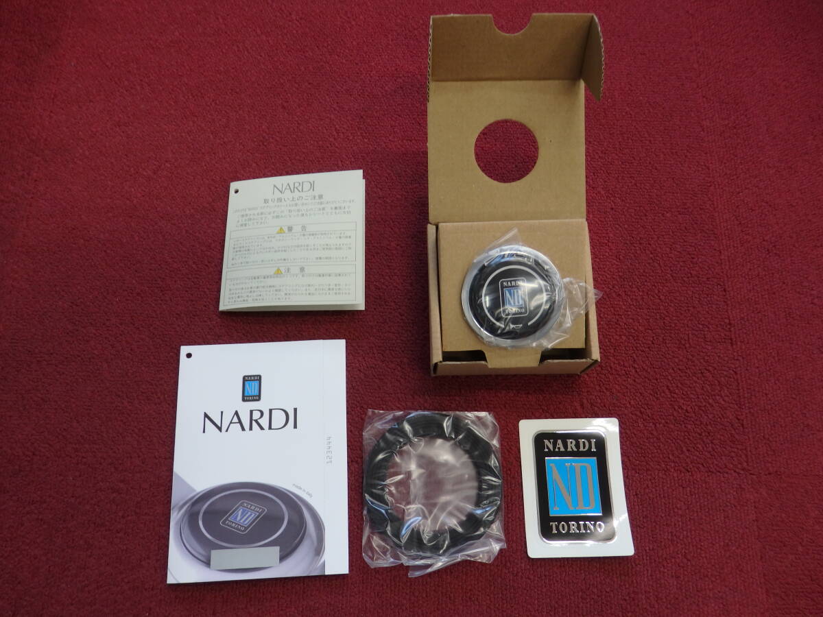 ナルディー 正規品ステアリングホーンボタン NARDI 新品未使用品の画像6