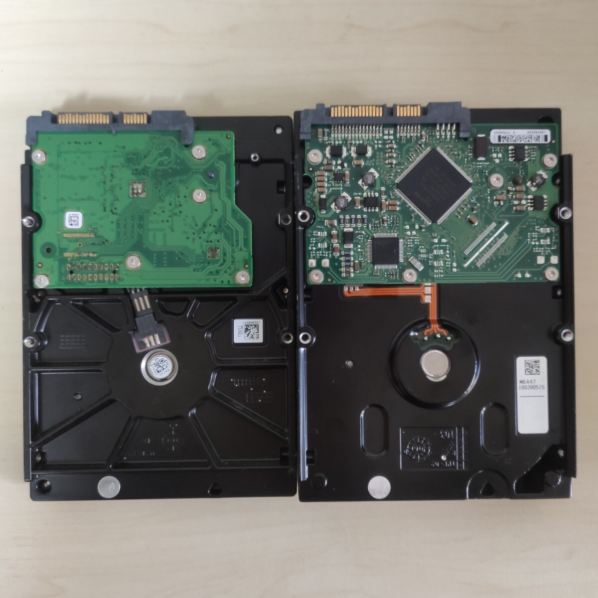 【ジャンク】合計4TB SATA HDD 6台セット 1TBx2 750GB 500GBx2 250GB 3.5 Seagate 2.5 Toshiba_画像5