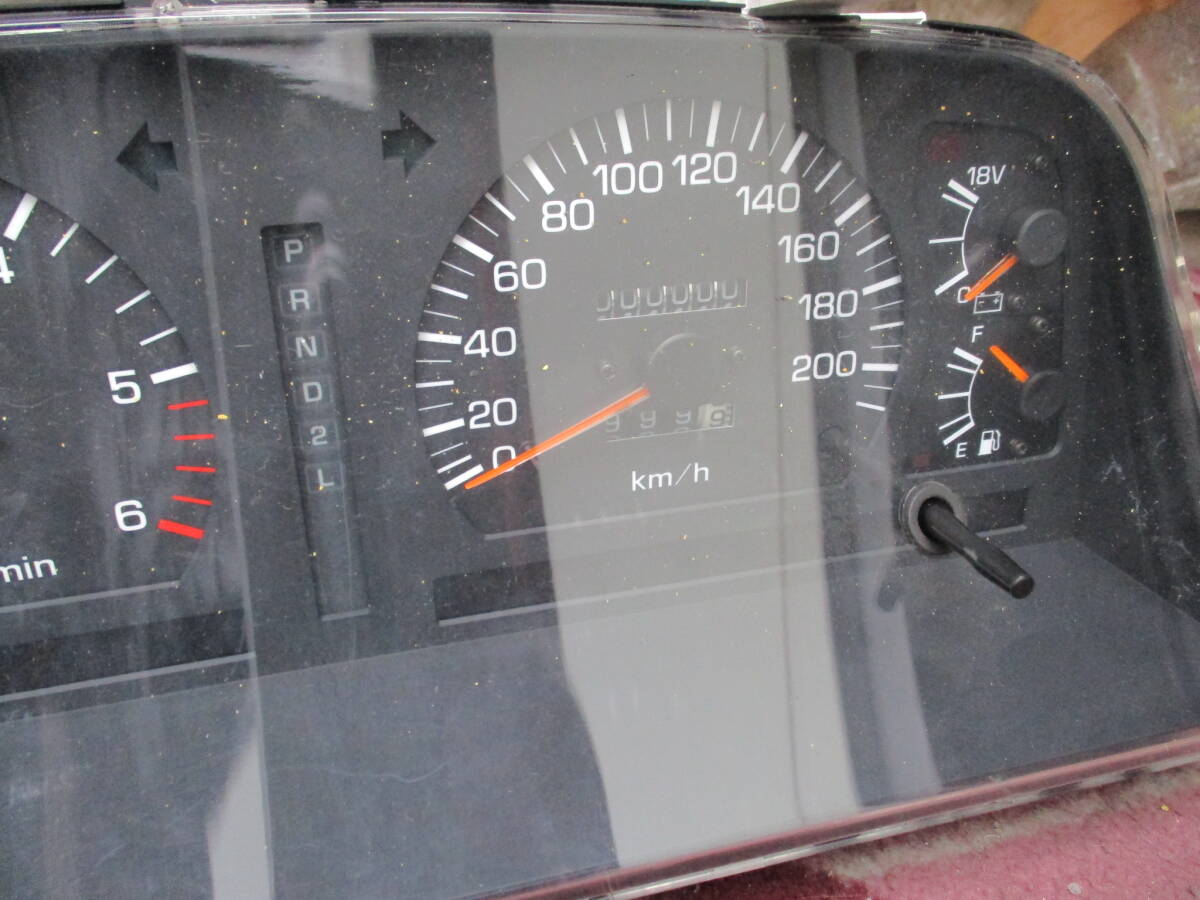 トヨタ TOYOTA ランドクルーザー80 ランクル80 80 スピードメーター メーターの画像3