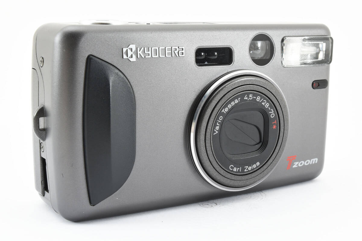 KYOCERA Kyocera T Zoom Carl Zeiss Vario Tessar T 28-70mm F4.5-8 compact film camera (3897)