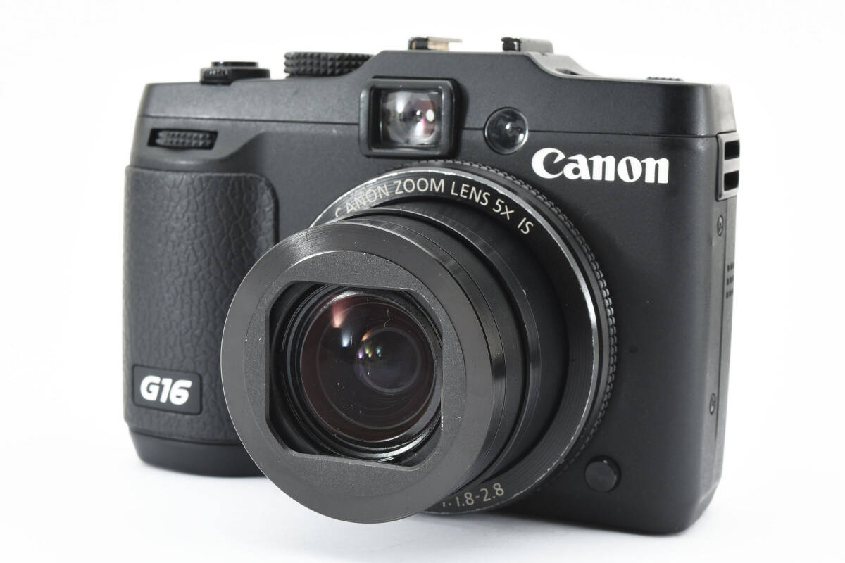 革ケース付 ★極上品★ Canon キヤノン PowerShot G16 コンパクトデジタルカメラ (3899)の画像2
