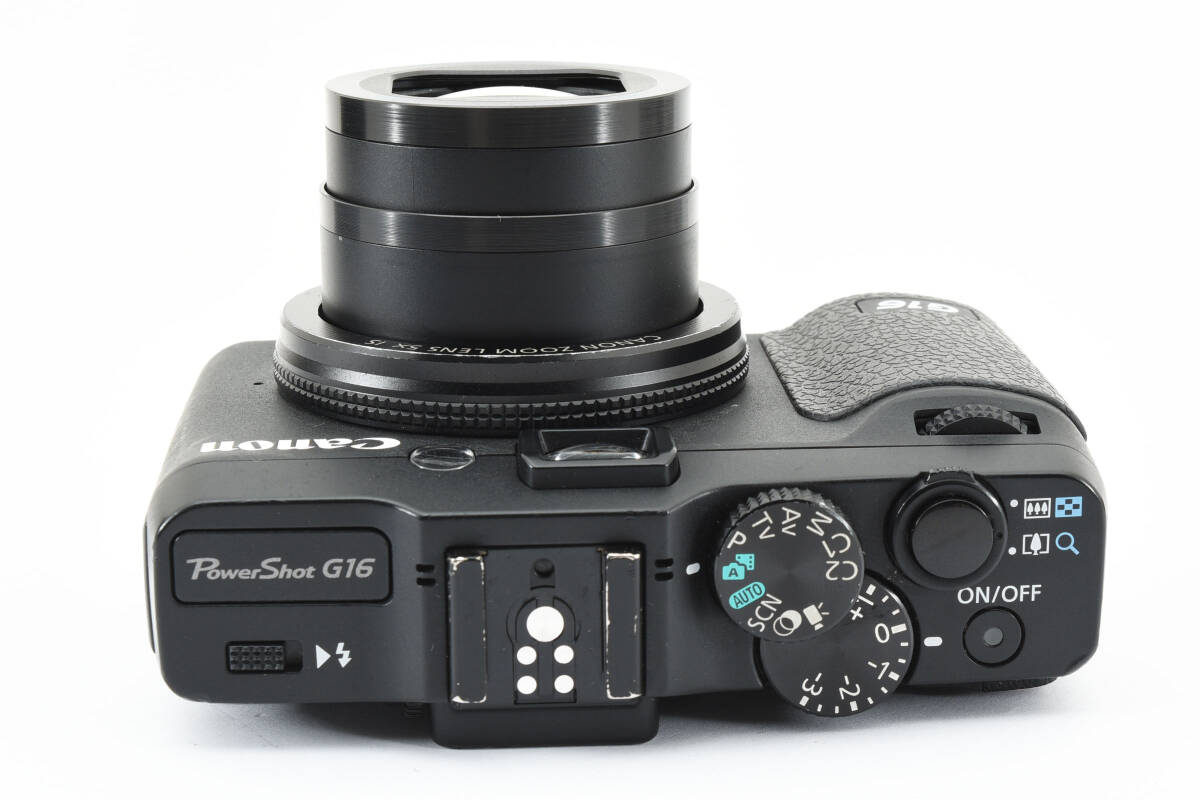 革ケース付 ★極上品★ Canon キヤノン PowerShot G16 コンパクトデジタルカメラ (3899)の画像6