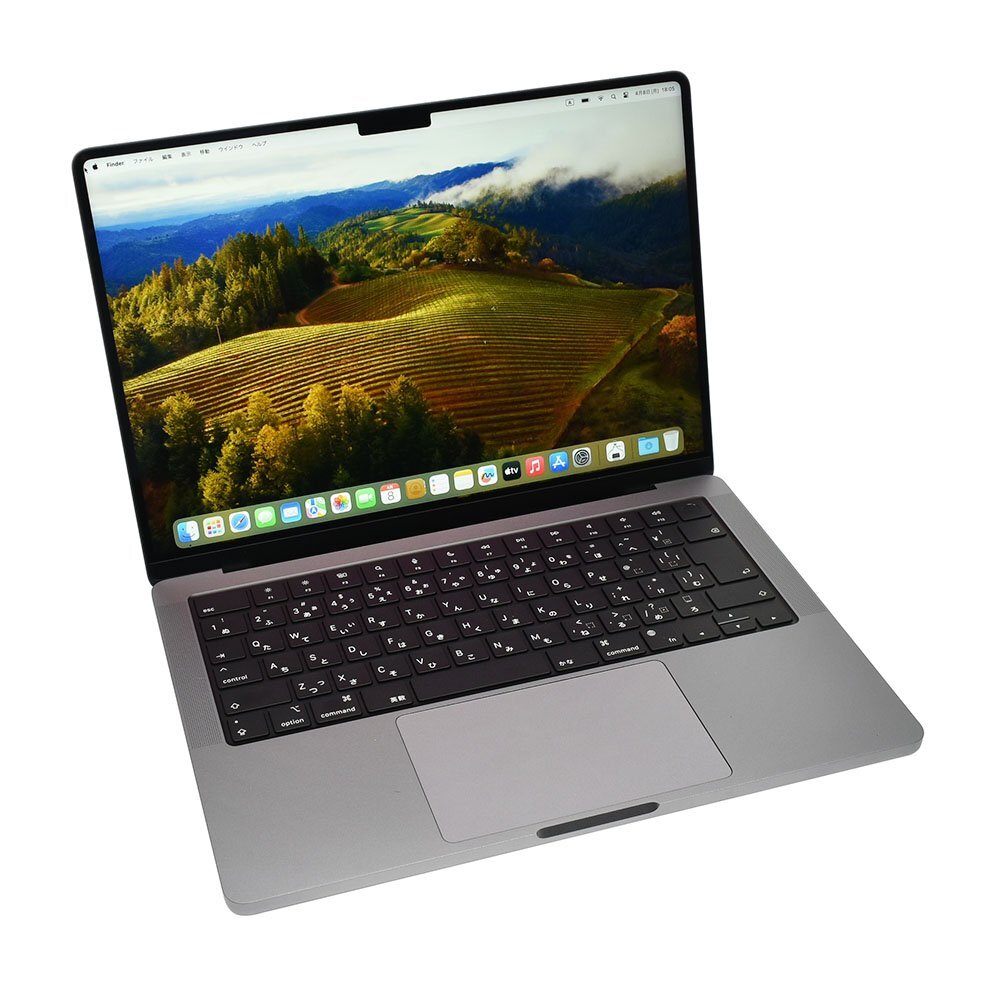 1円スタート MacBook Pro M2 Pro 14 2023 A2779 16GB 512GB OS Sonoma スペースグレイ 中古品 4-1 MPHE3J/Aの画像1