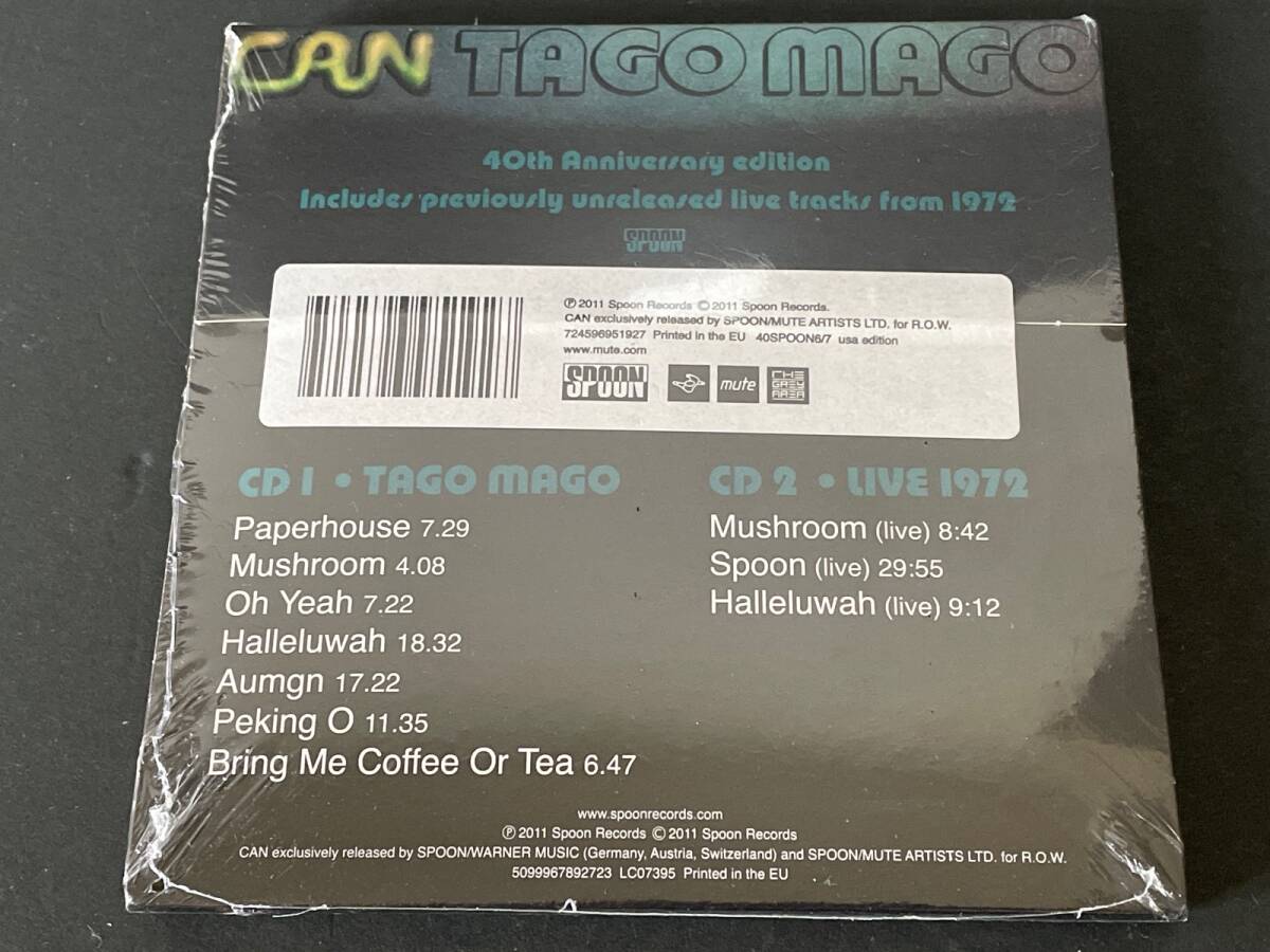 ♪未開封 TAGO MAGO CAN　紙ジャケ仕様　40周年記念盤　２枚組 輸入盤♪_画像2