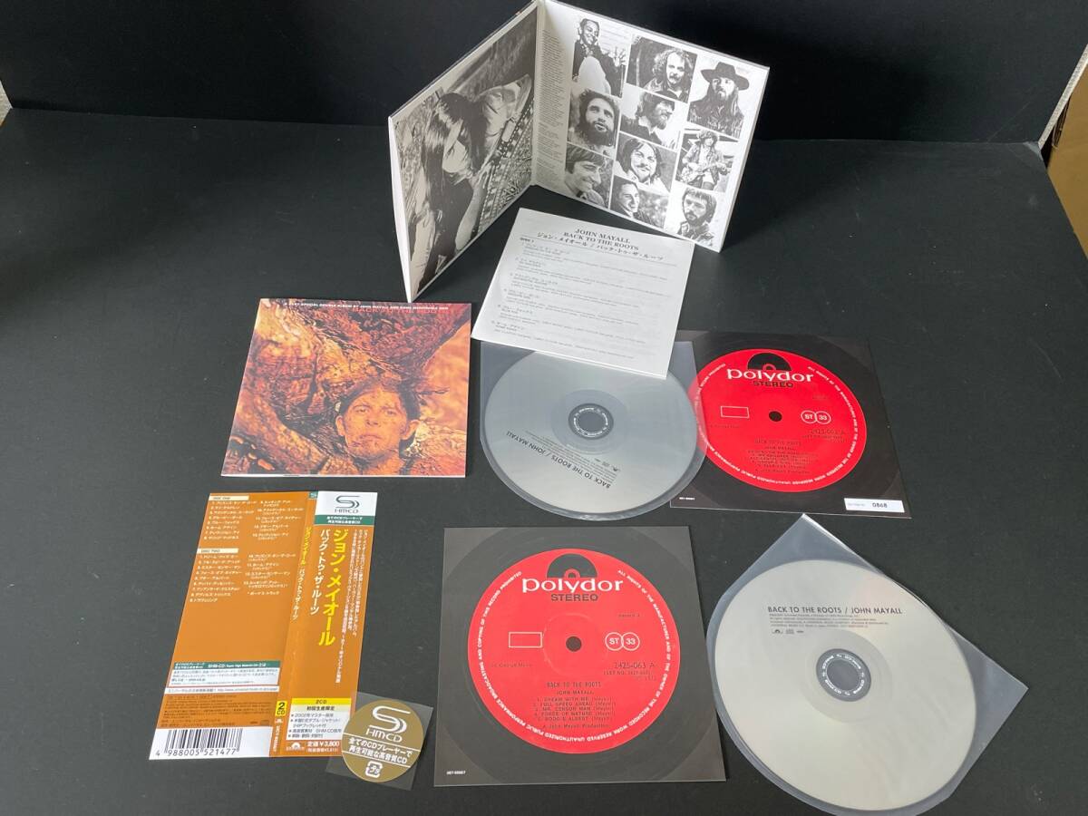 ♪［紙ジャケット仕様］SHM-CD 2CD ジョン・メイオール バック・トゥ・ザ・ルーツ 初回生産限定♪の画像2