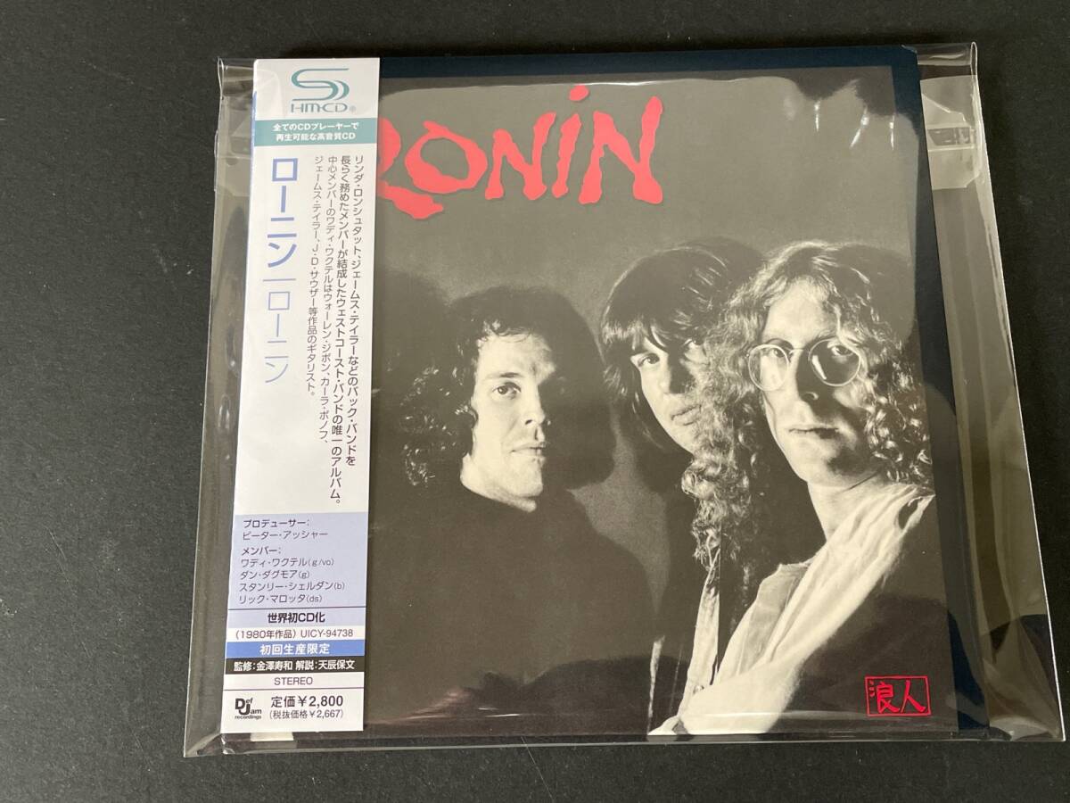 ♪［紙ジャケット仕様］SHM-CD RONIN / ローニン  UICY-94738 初回生産限定♪の画像6