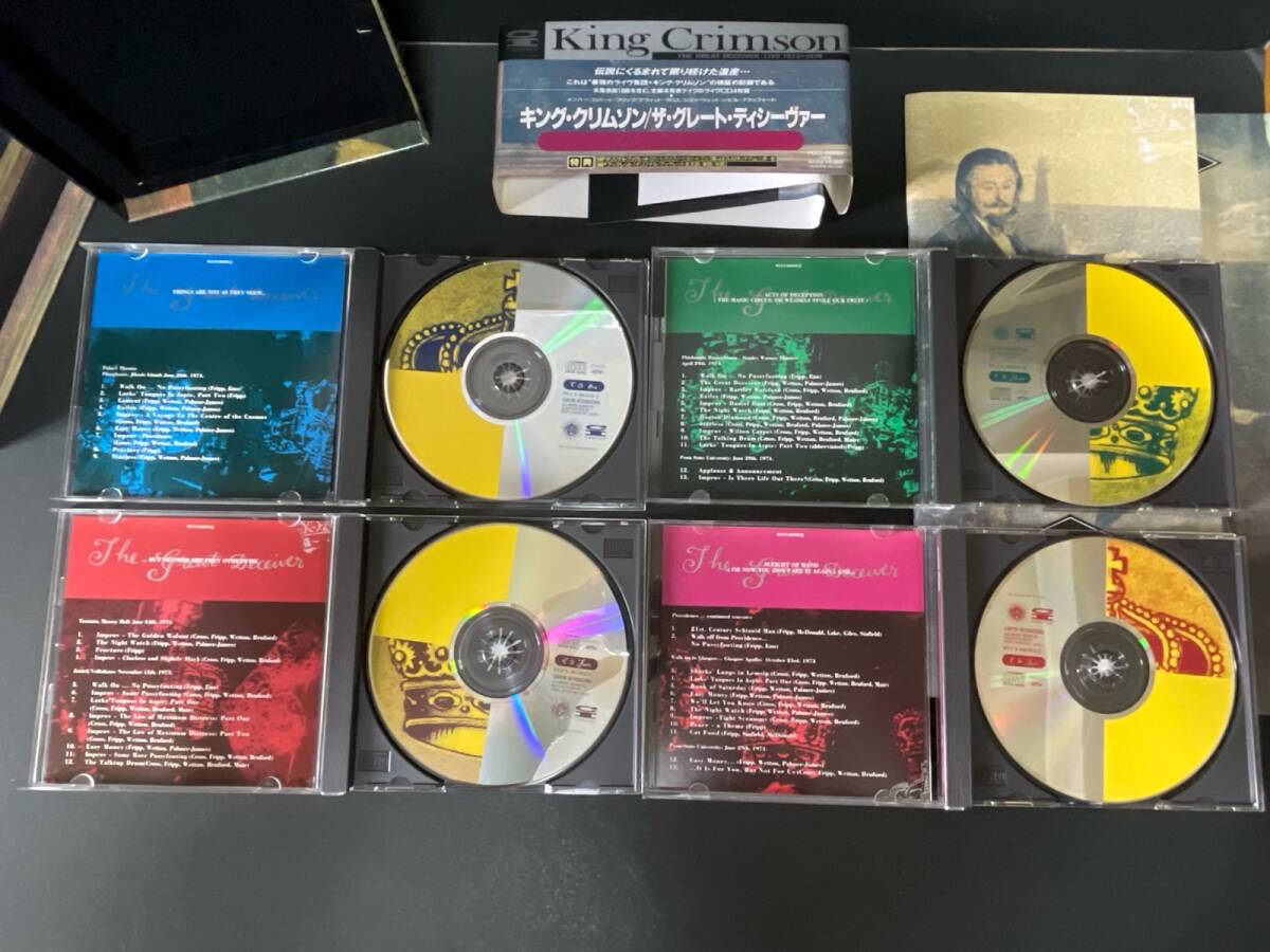 ♪国内帯付　4CD+ブックレットBOX　キング・クリムゾン / ザ・グレート・ディシーヴァー　PCCY-00393♪_画像4