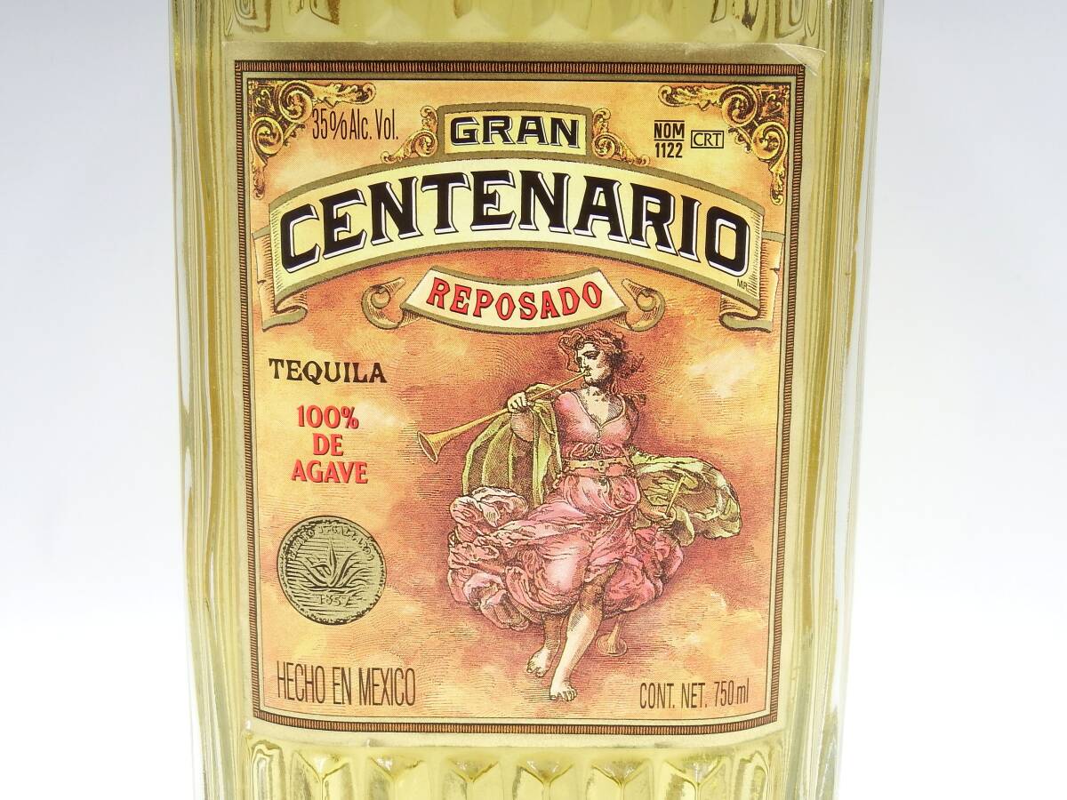 ◇CENTENARIO/GRAN/REPOSADO/センテナリオ/グラン/レポサド/テキーラ/35％/750ml/未開栓_画像4