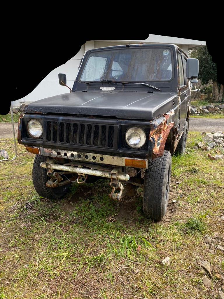  Jimny SJ30 bore up engine 5 speed mission part removing 