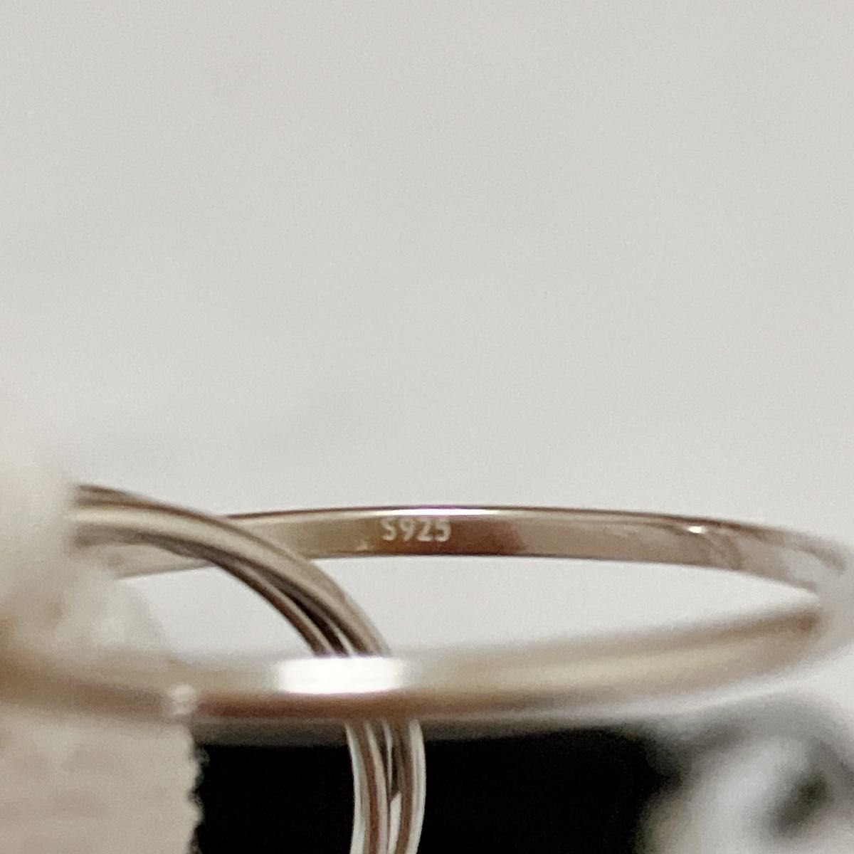 Bestyle リング レディース 指輪 トリニティ 3連 細身 ステンレス製 金属アレルギー対応 メンズ ペアリング 男女兼用