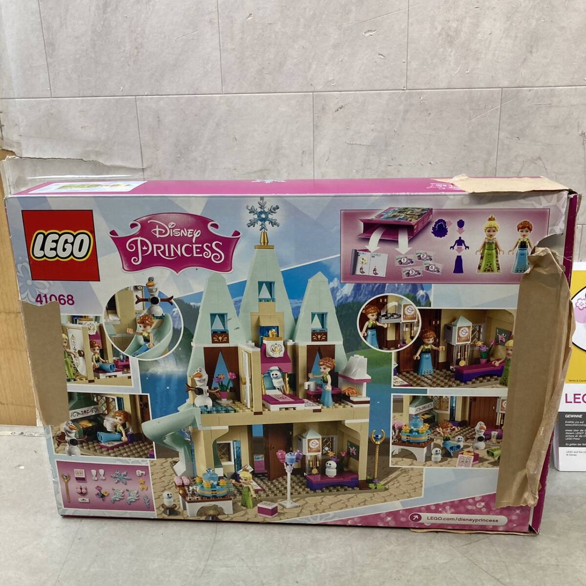 [4-27] LEGO DISNEY PRINSESS 箱のみFROZEN アナと雪の女王 説明書 レゴ41068 の画像4