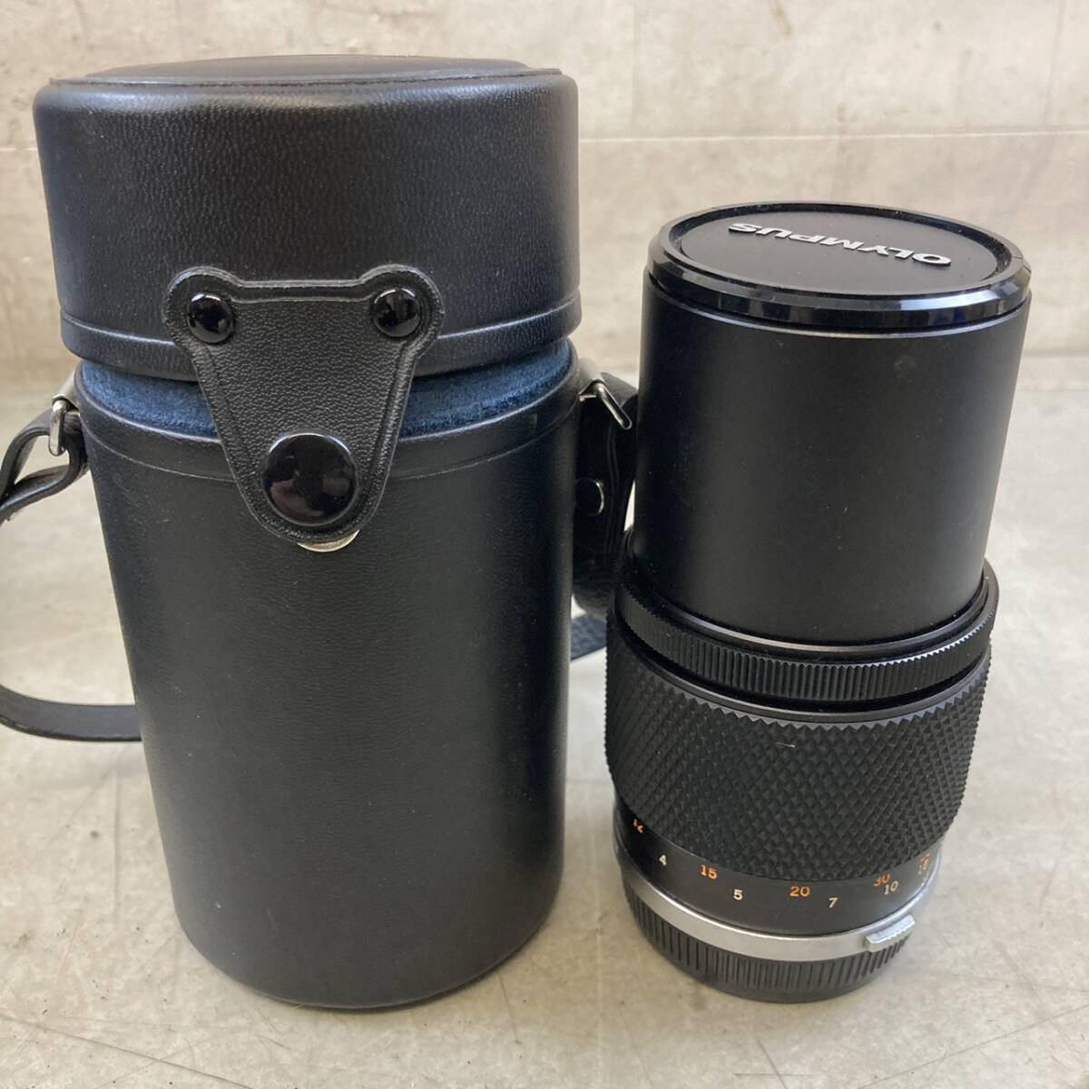 [4-92]OLYMPUS フィルムカメラ OM-10 ZUIKO F-5 200mm オリンパス バッグ付き_画像8