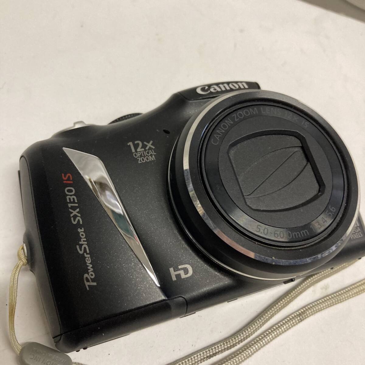 [4-152]CANON キャノン Power Shot SX130 IS zoom lens 12× 12.1 メガピクセル_画像2
