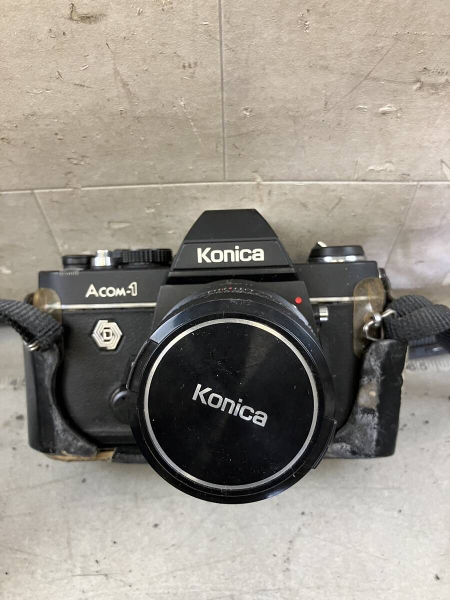 [4-142]Konica フィルムカメラAcom-1 カバー付きの画像2