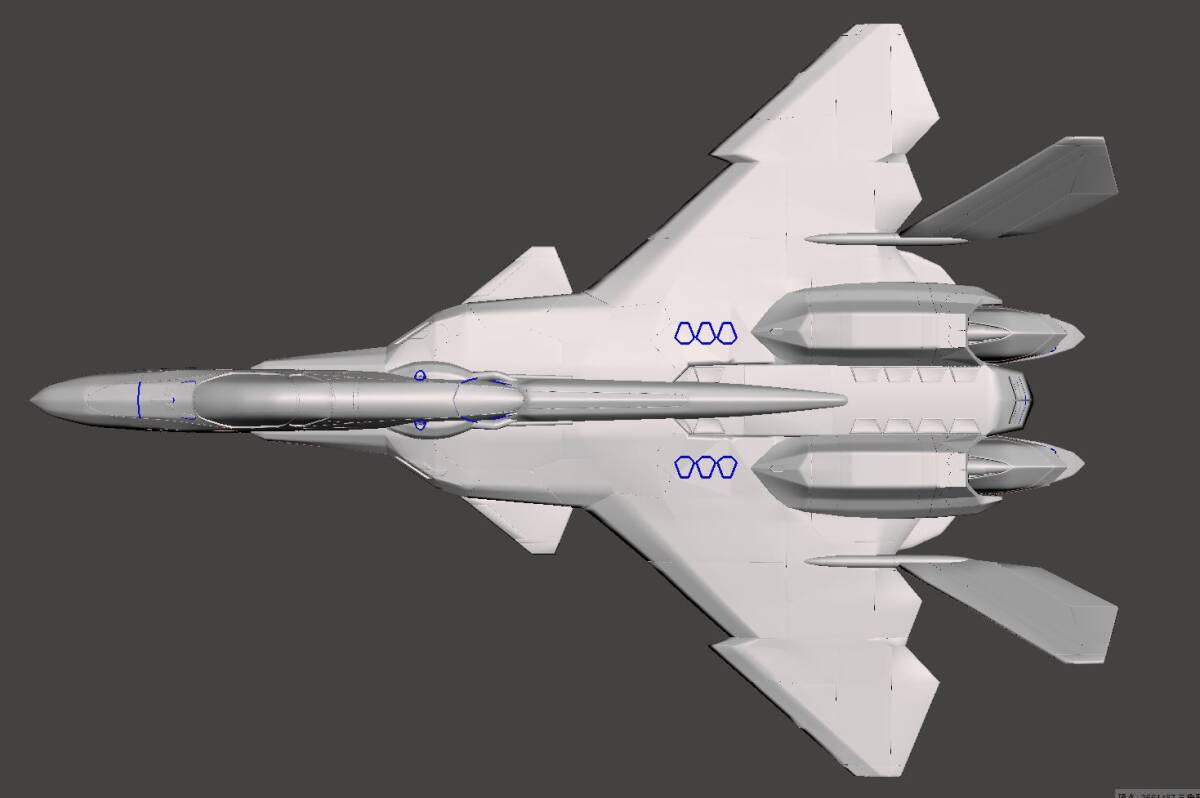 1/144 YF-30 クロノス 3Dプリント CHRONOS 未組立 宇宙船 宇宙戦闘機 Spacecraft Space Ship Space Fighter SF_画像7
