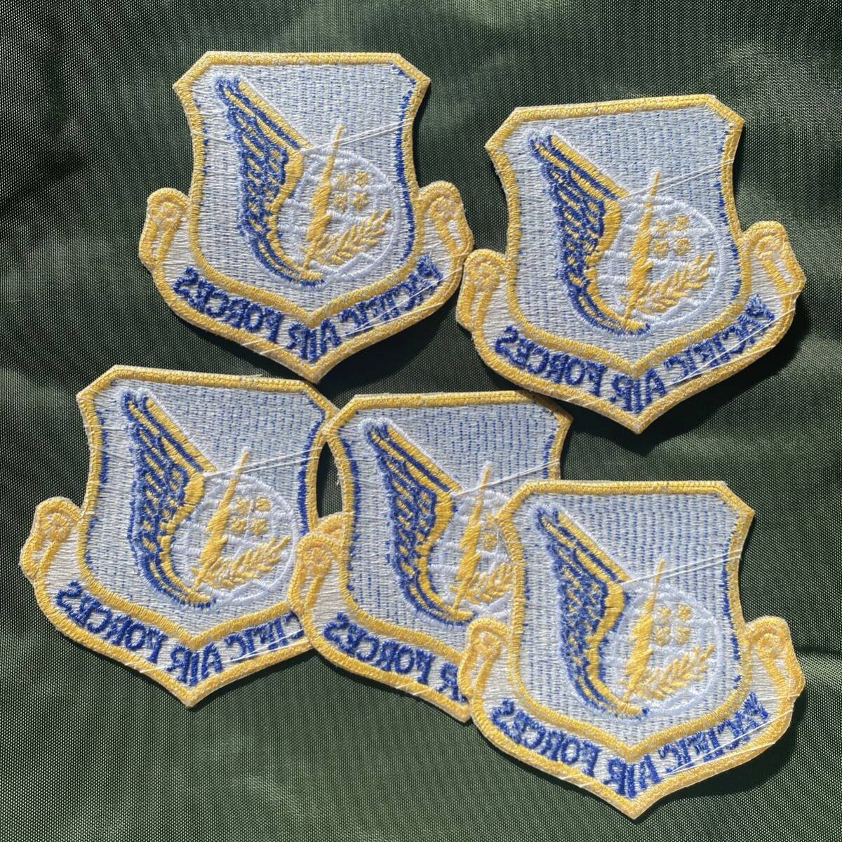 米軍実物デッド/ミリタリー/ワッペンUSAF Pacific Air Forces PACAF 太平洋空軍 アメリカ空軍 新品デッドストック未使用Deadstock_画像10