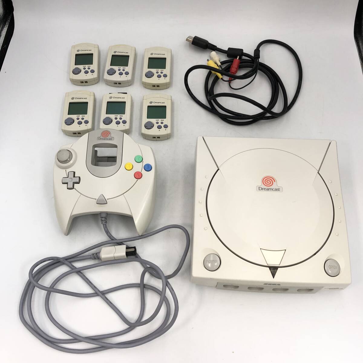 HKT-7100 [Dreamcast] Dream Cast Sega Sega Visual Memory Game Machine Controller HKT-7700