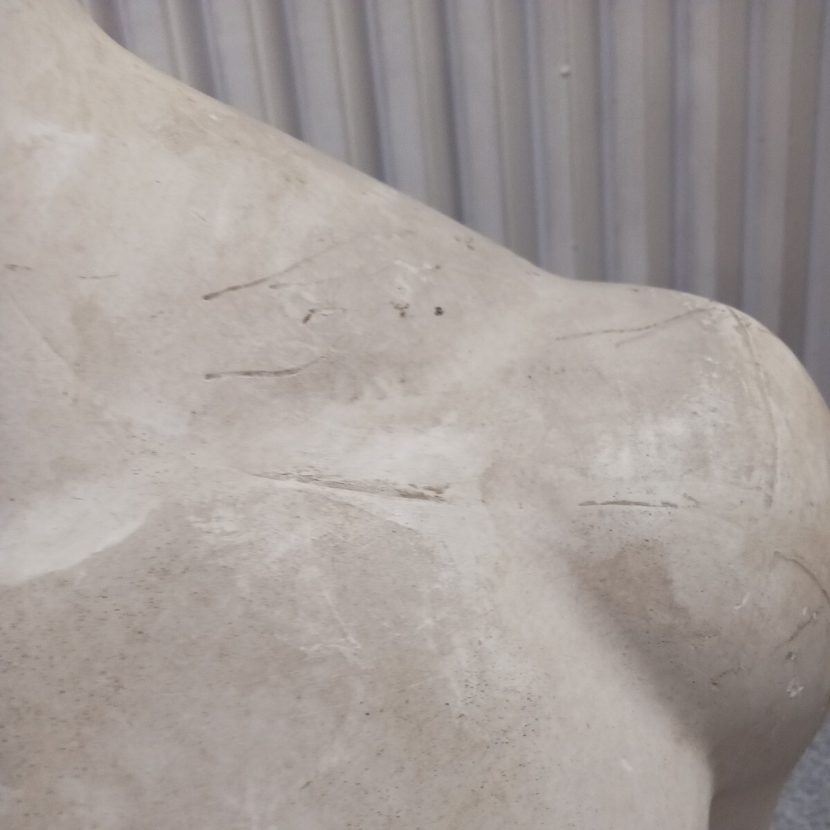 MARS マルス 石膏像 胸像 大型 デッサン ローマ ギリシャ 彫刻 オブジェ 置物 インテリア 高さ83cm 美術 格安売り切りスタートt_画像9