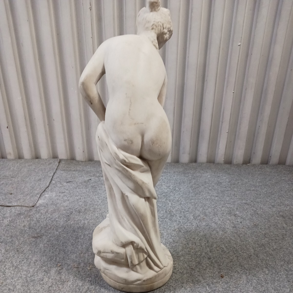 石膏像 裸婦像 西洋彫刻 彫刻 女性像 オブジェ 置物 インテリア 女神像 デッサン ヴィーナス 高さ67cm 格安売り切りスタートt_画像4