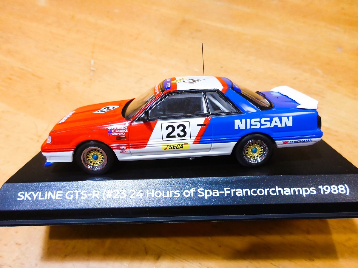 京商】1/43 NISSAN SKYLINE GTS-R 1988 Spa 24h ニッサン スカイライン スパ ( R31 R30 R32 R33  R34 NISMO ニスモ ) :: Yahoo!Auction｜DEJAPAN - Bid and Buy Japan with 0%  commission