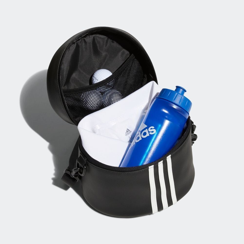 ★アディダス ゴルフ adidas GOLF 新品 スリーストライプス ラウンドバッグ バッグ BAG 黒[HG5636] 六★QWERの画像4