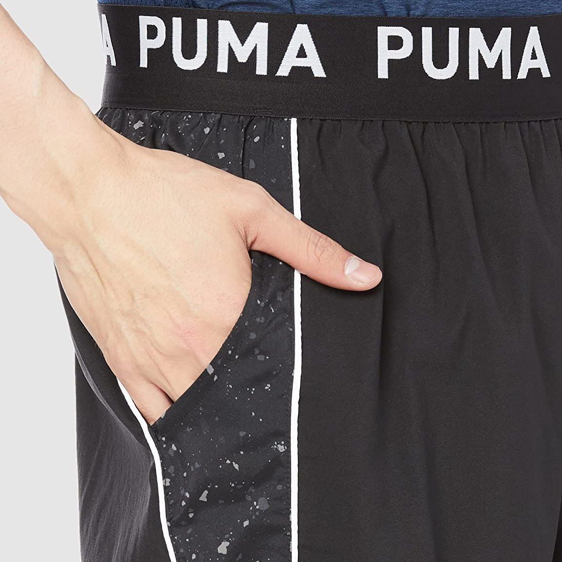 ●送料390円可能商品 プーマ PUMA 新品 メンズ 速乾 トレーニング ハーフパンツ ショーツ 黒 Lサイズ [521993511N-L] 四 弐★QWER QQAA-51