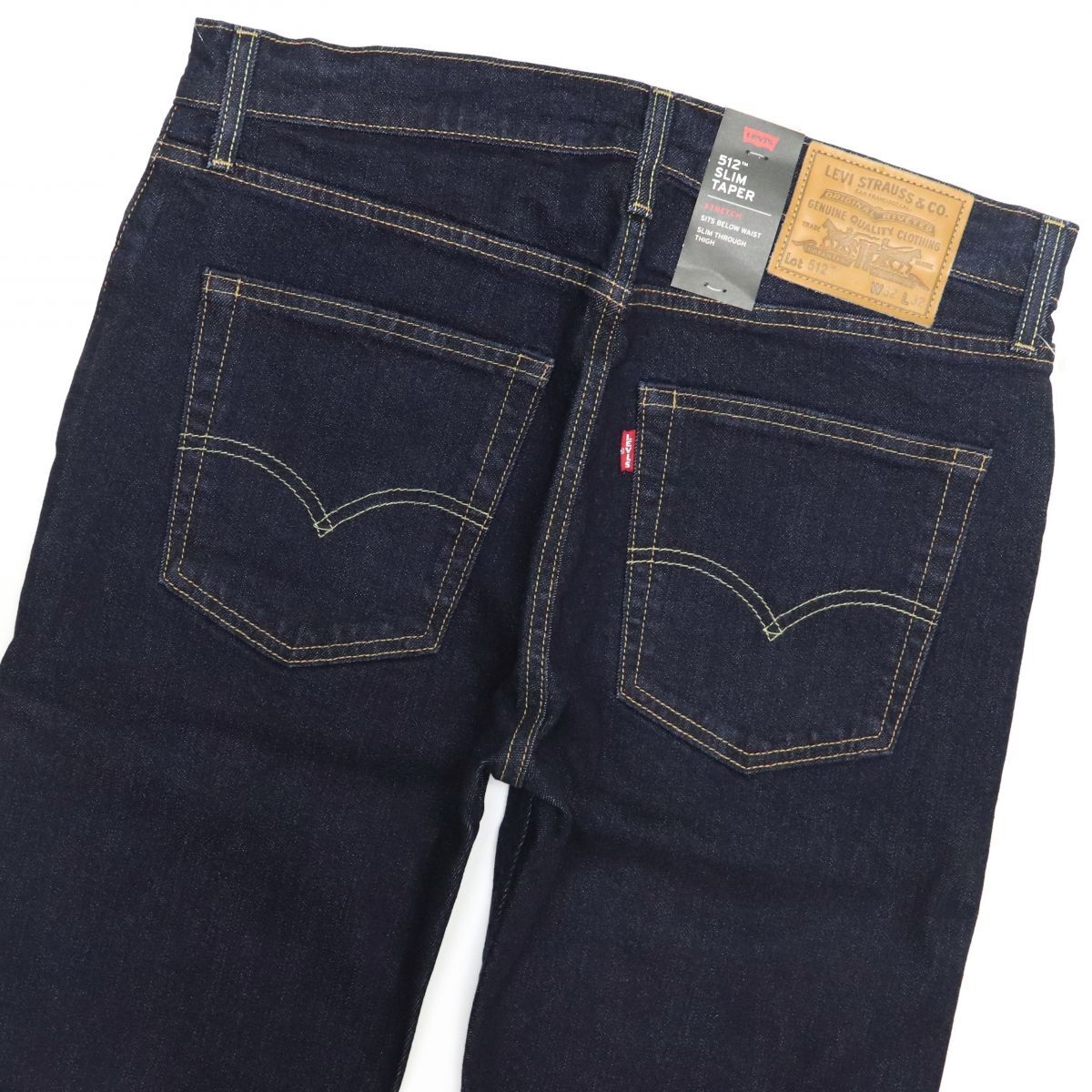 ★リーバイス Levis 512 新品 メンズ ストレッチ スリム テーパード ジーンズ デニム パンツ 33インチ[28833-0104-33] 四 弐★QWER★の画像1