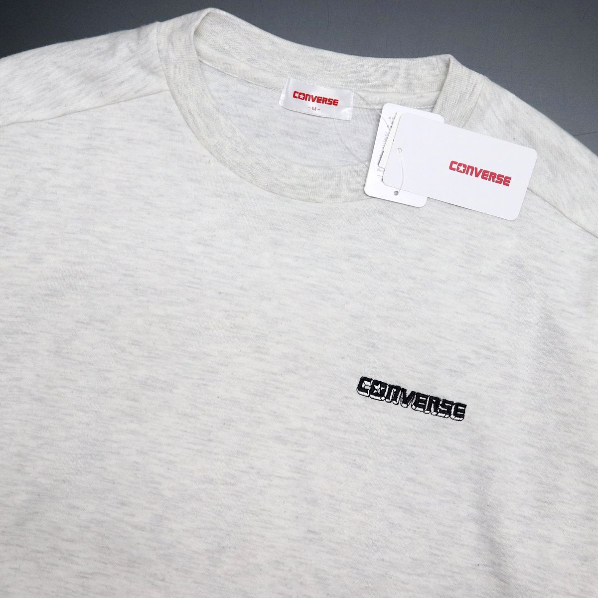 ●送料390円可能商品 コンバース CONVERSE 新品 メンズ バックプリント オーバーサイズ 半袖 Tシャツ L[32736006-90-L]一 三 弐★QWER★_画像3