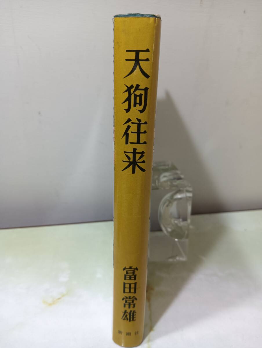 天狗往来 富田常雄 新潮社 昭和35年 初版 _画像3