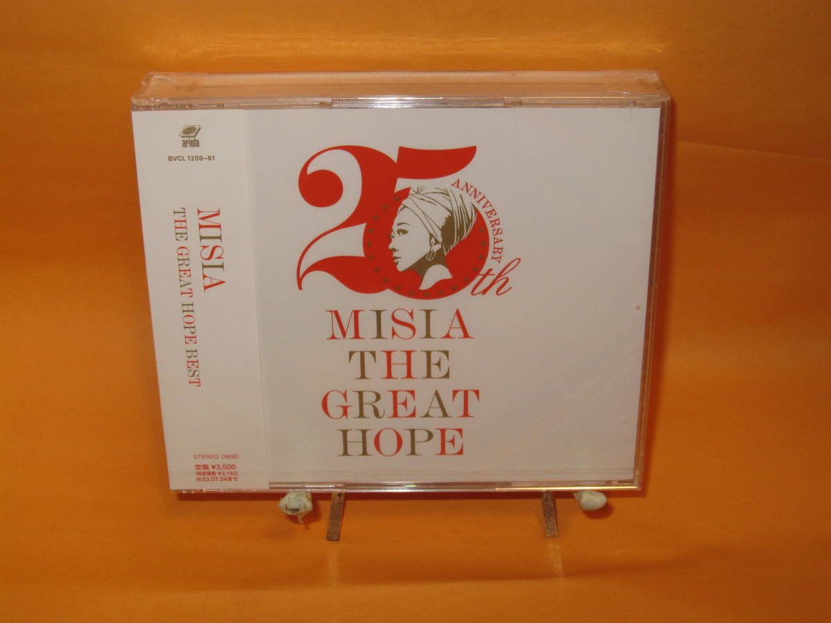 ●送無/匿名★未開封★ MISIA [ MISIA THE GREAT HOPE BEST ] 3CD ベスト （型番　BVCL1259-61_画像1