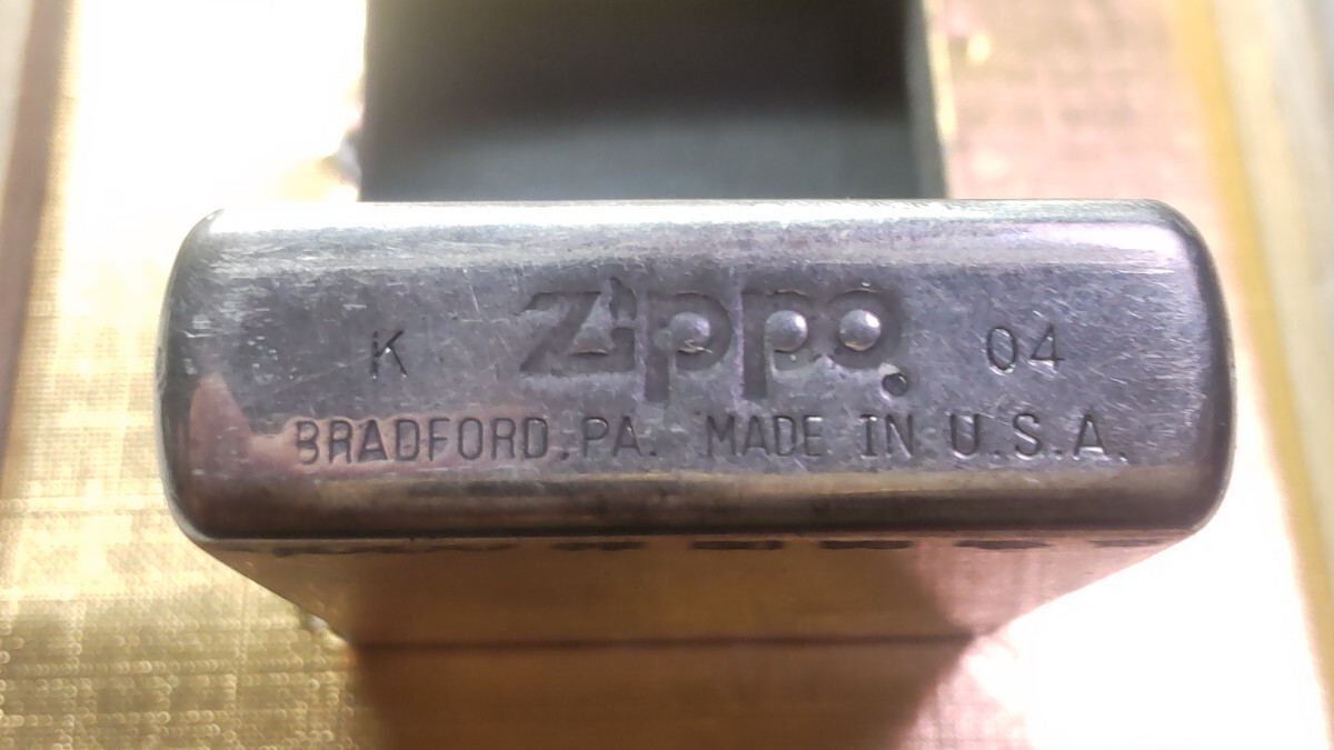 ZIPPO ジッポー オイルライター 吉宗 Zippo 芯無しです！の画像9