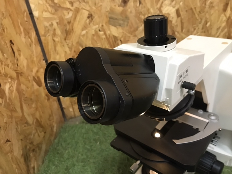 Nikon ニコン　ECLIPSE E600　双眼　顕微鏡 動作確認済み 「2072」