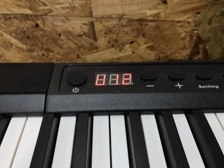 CARINA SR0088C スリムデジタルピアノ 軽めの鍵盤 ERECTRONIC PIANO 電子ピアノ スタンド付き 「2106」の画像7