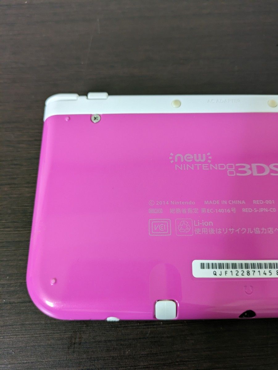 NEW NINTENDO 3DS LL 本体　ピンク×ホワイト