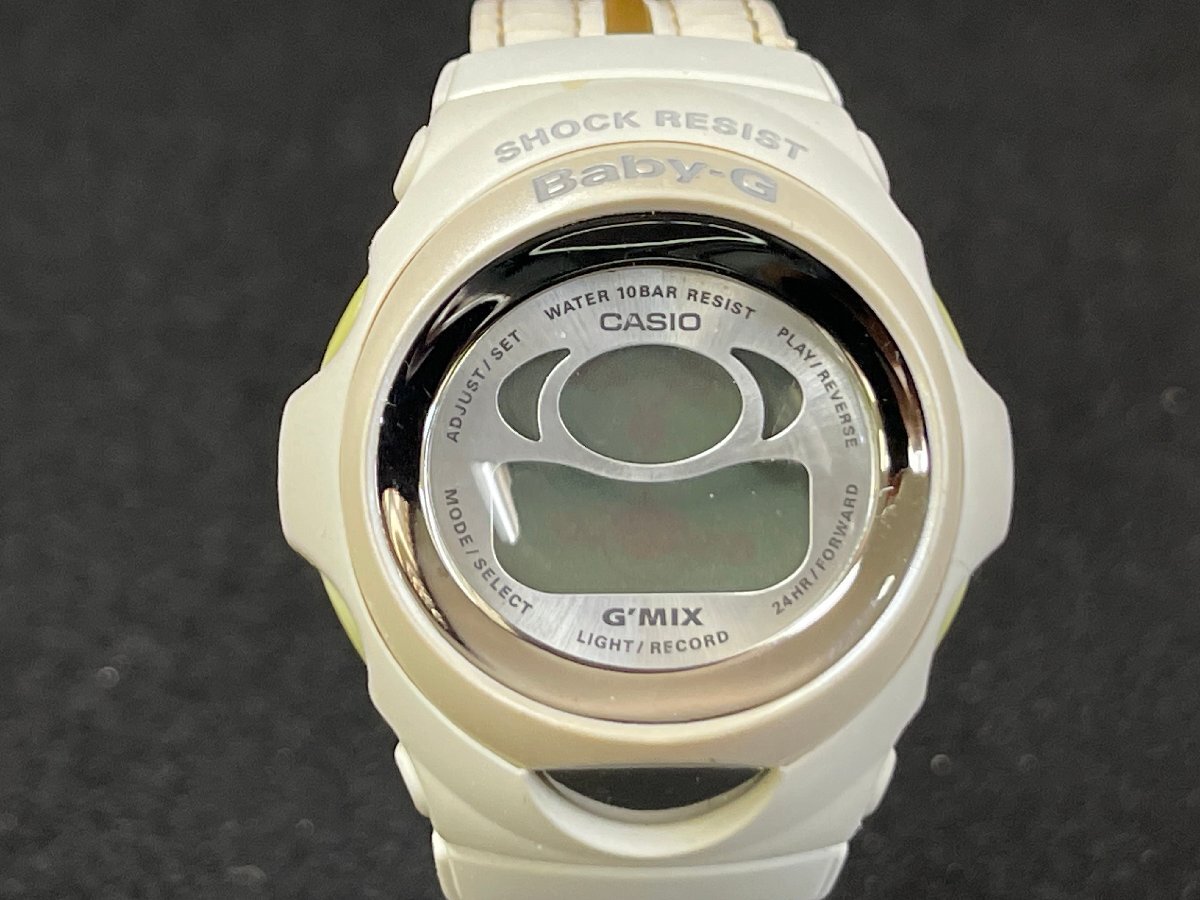 KF0603-76I CASIO Baby-G BGM-200 腕時計 カシオ ベビージー クォーツ ホワイト系 装飾品 服装小物 の画像2