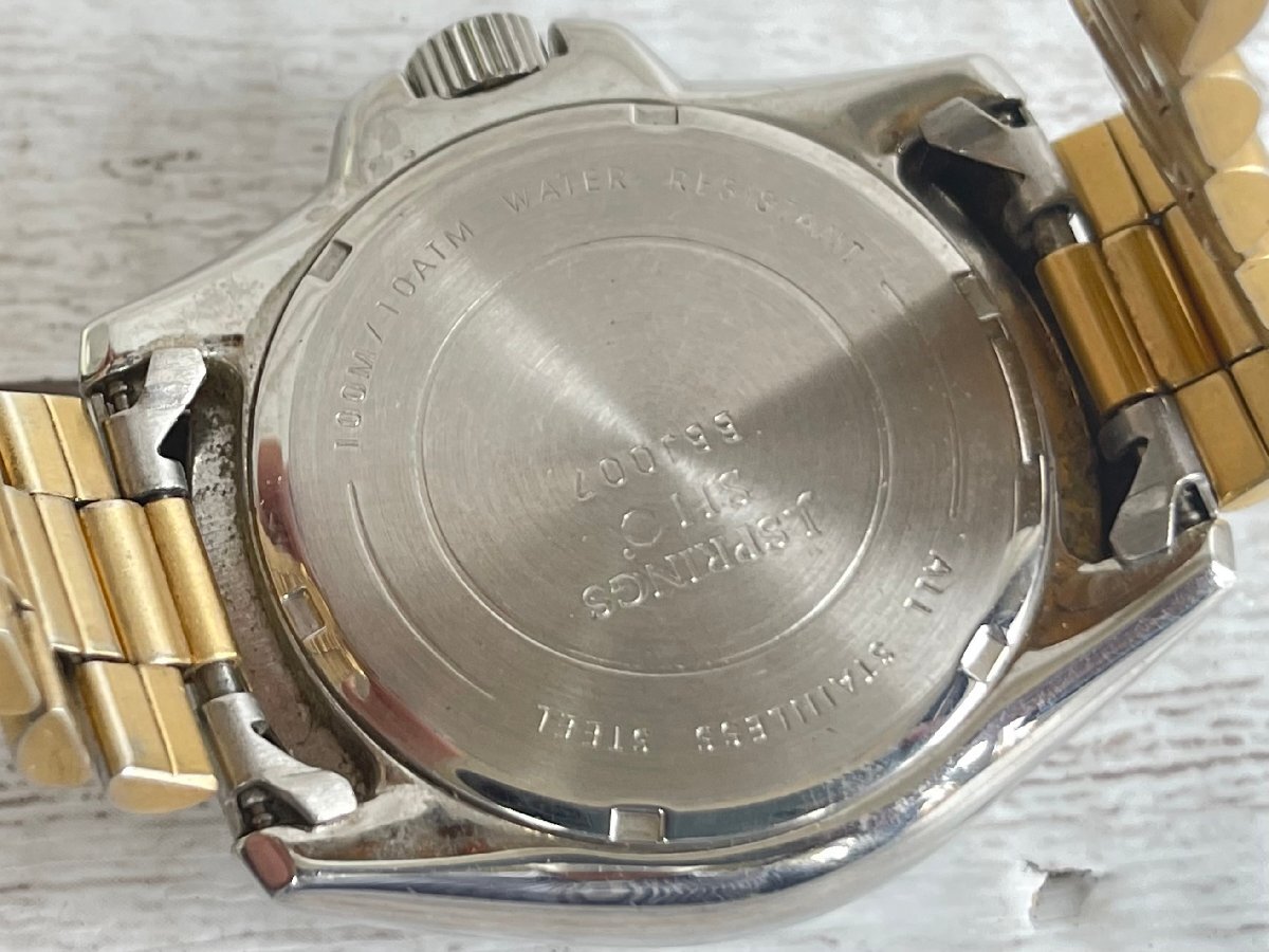 KS0406-103I　J.SPRINGS SII SPORT BBJ007　QUARTZ　腕時計　ジェイスプリング　クォーツ　メンズ腕時計　男性向け_画像8