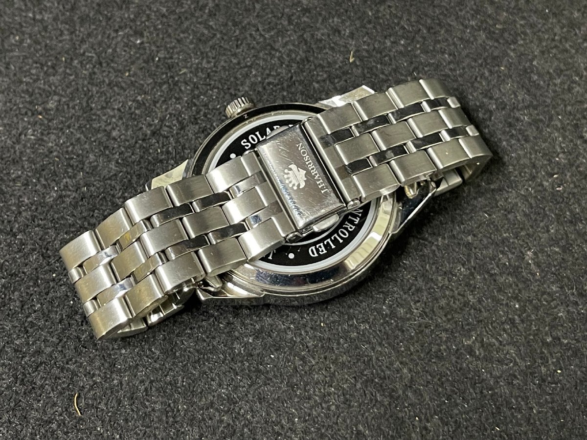 KK0604-20I ゆうパック着払い J.HARRISON RADIO CONTROLLED SOLAR DRIVE JH-082 腕時計 ジョンハリソン レディース腕時計の画像6