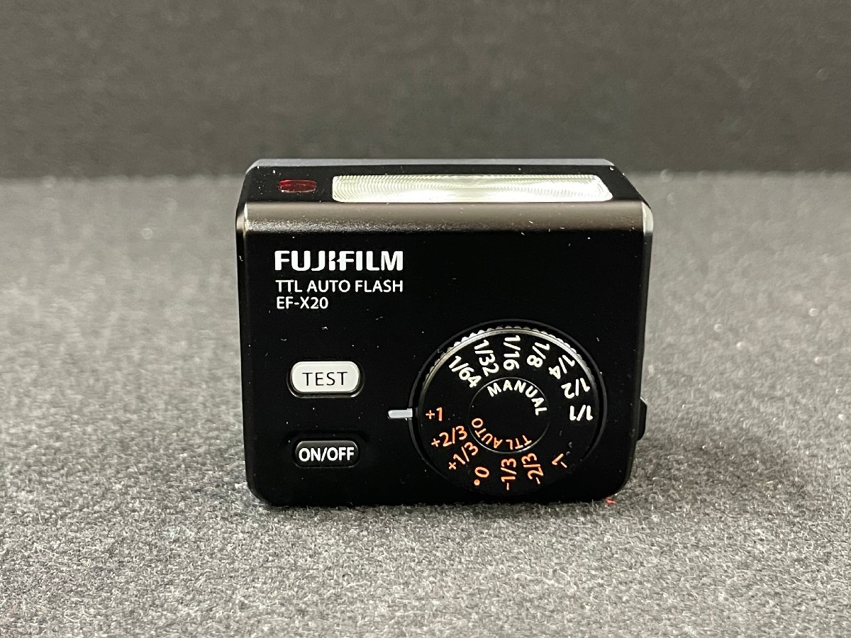 SN0604-29I　ゆうパック着払い　FUJIFILM　TTL AUTO FLASH EF-X20　ストロボ　富士フィルム　光学機器　カメラアクセサリー