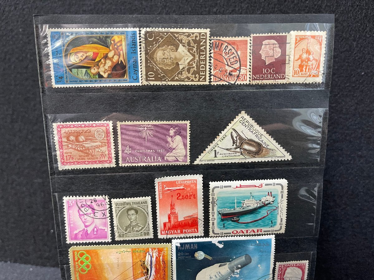 ST0604-49I コンビニ決済のみ 外国切手 色々 まとめて オーストラリア/ニュージーランド/アメリカ等 印付き含む 海外切手の画像8