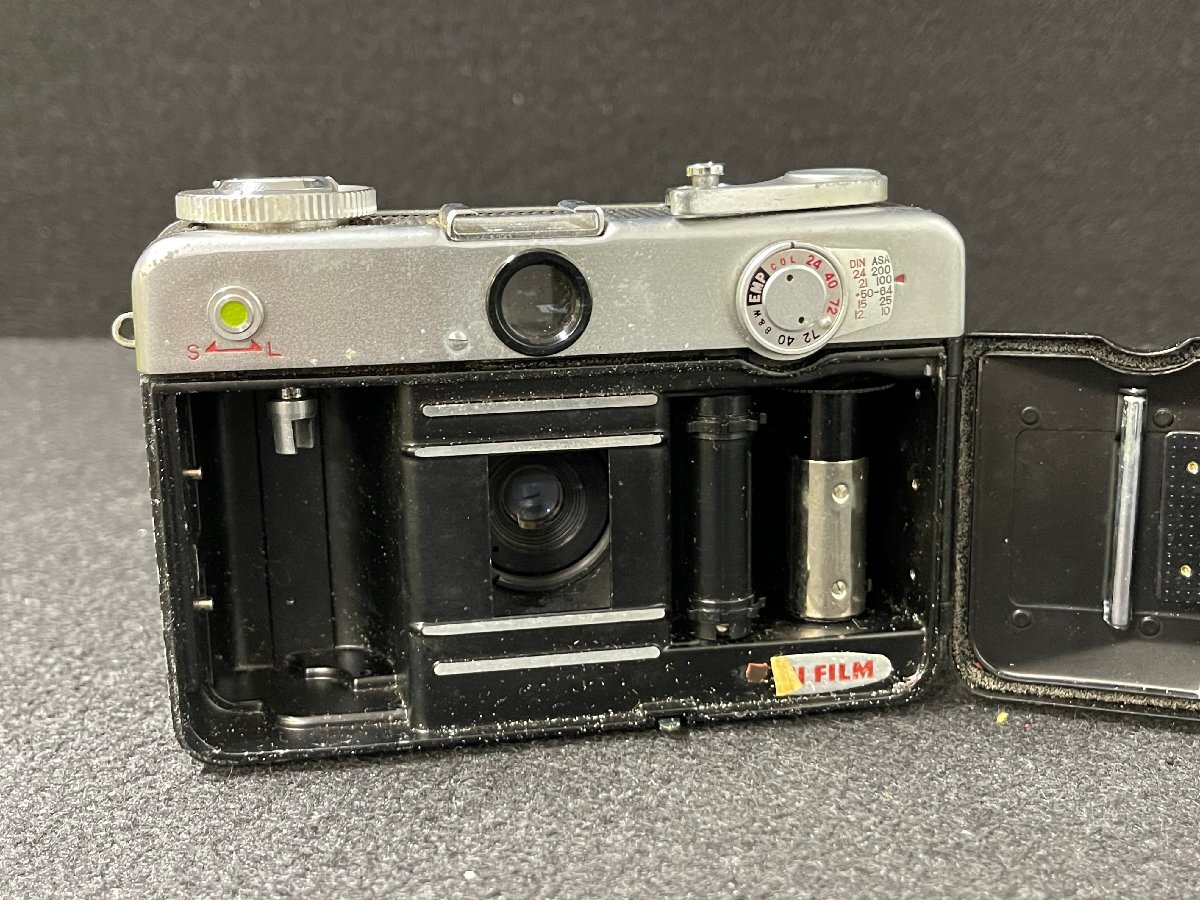KF0604-34I ゆうパック着払い FUJICA Half 1:2.8 f=2.8㎝ フジカ レンジファインダー フィルムカメラ 光学機器の画像7