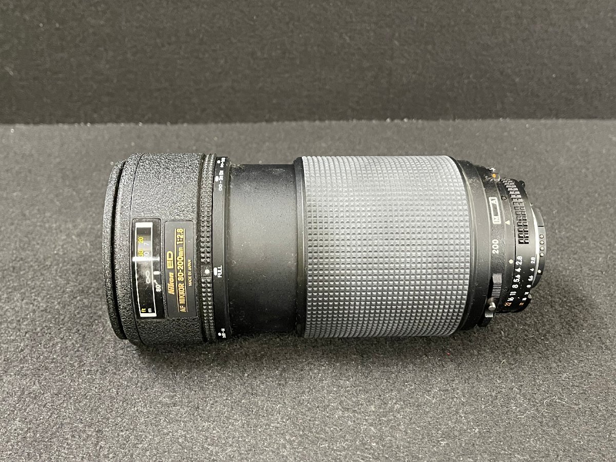 KF0604-36I ゆうパック着払い Nikon ED AF NIKKOR 80-200mm 1:2.8 カメラレンズ ニコン オートフォーカスレンズの画像3