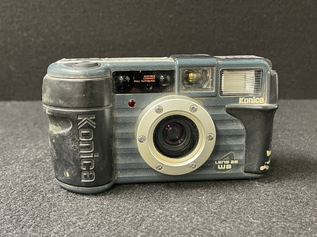 KF0604-45I　ゆうパック着払い　Konica　現場監督 LEMS 28 WB 　コンパクトカメラ　コニカ　フィルムカメラ　光学機器