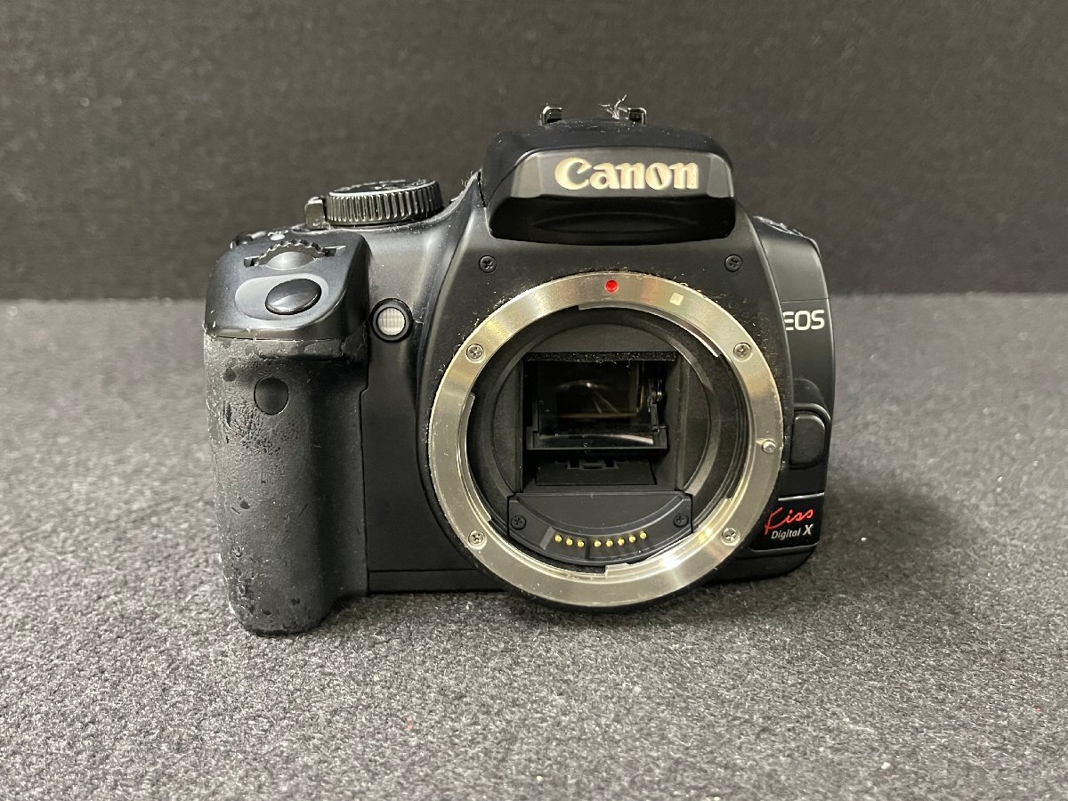 KF0604-44I ゆうパック着払い Canon EOS Kiss Digital X 28-90ｍｍ 1:4-5.6Ⅲ デジタル一眼レフカメラ キャノン の画像2
