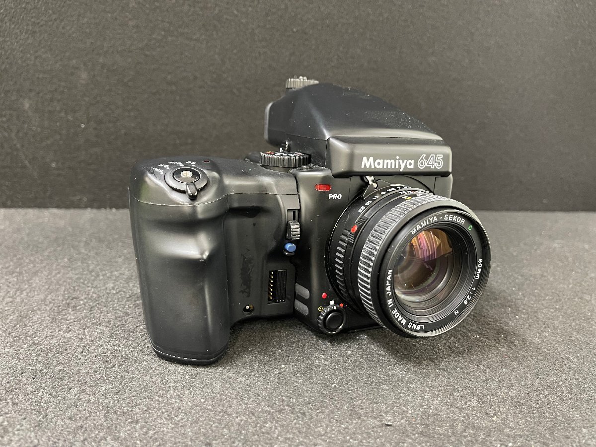 KY0604-60I　ゆうパック着払い　Mamiya M645 PRO　80mm 1:2.8　中判カメラ　マミヤ　フィルムカメラ